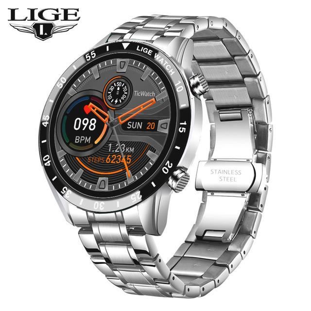 Montre Connectée Intelligente Bluetooth étanche Pour Homme - Style Tendance, Neuve Avec étiquettes, Marque Générique