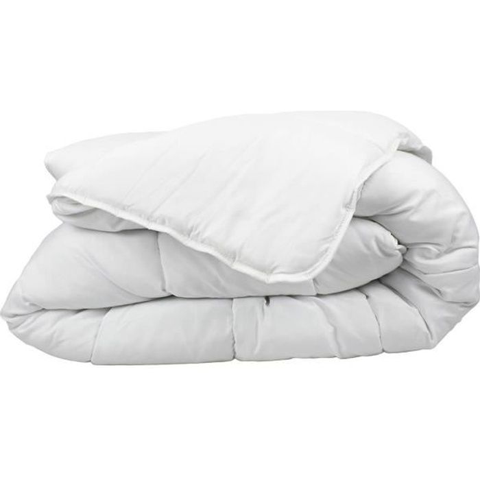 Couette Anti-acariens - 220 X 240 Cm - Chaude - 400 G/m2 2 Personnes Blanc Abeil 86166300
