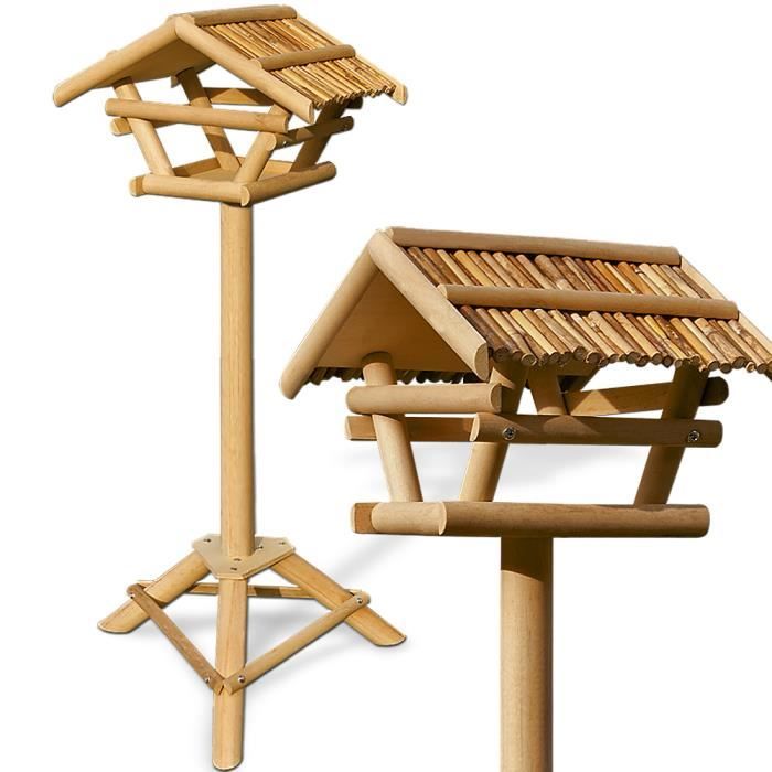 Mangeoire pour oiseaux du ciel en bambou Esschert