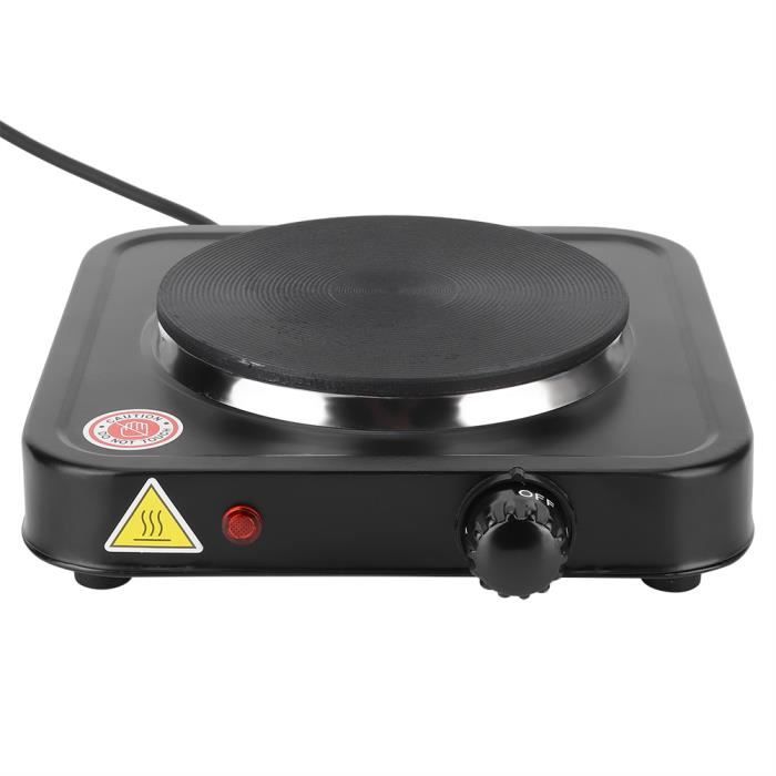 Plaque Chauffante électrique Portable - Mini Cuisinière Pour Bureau, Dortoir, Cuisine Nomade | Chauffage Rapide, Compacte, Pratique