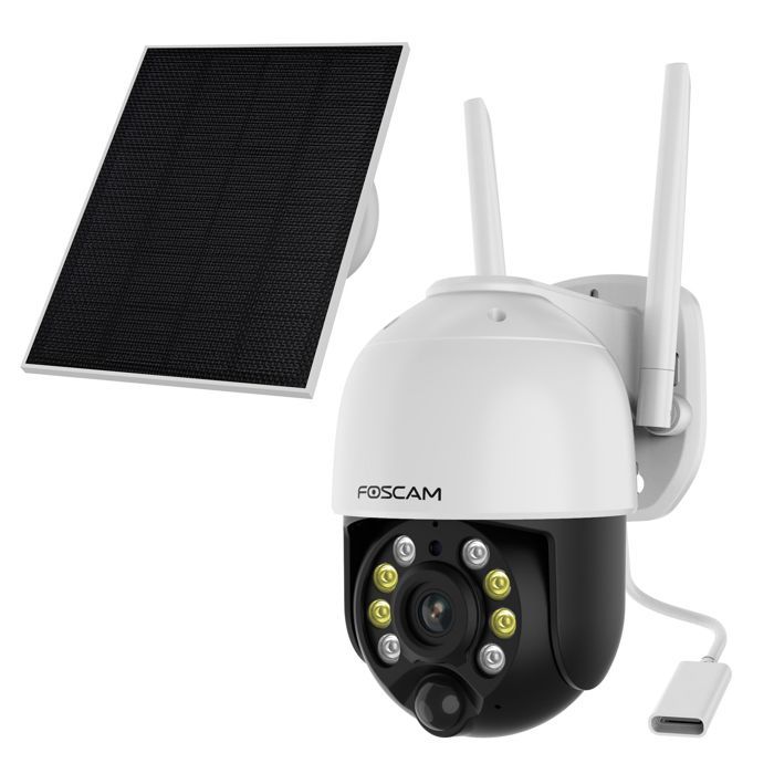 Caméra IP dôme motorisée - Foscam - B4 - 4MP - Vision nocturne - Sans fil