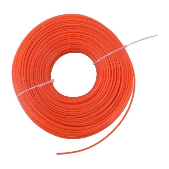 KIMISS – Ligne Pêche Mouche WF 4-8F, 30m En Nylon, Orange, Pour Rivière, Lac, Plusieurs Grains