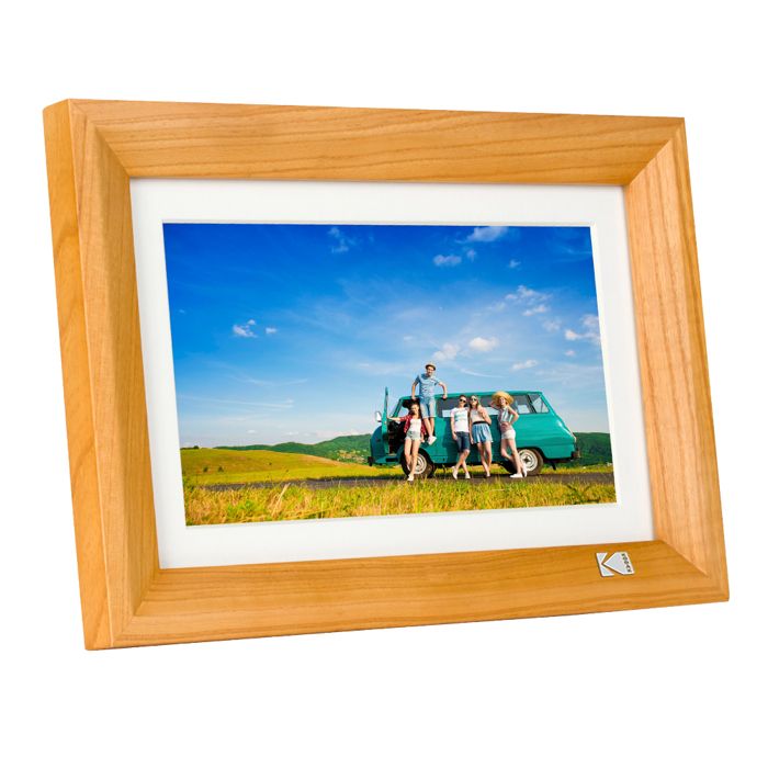 Cadre photo numérique 10' cadre bois - vue 5