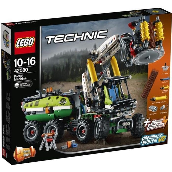 camion forestier lego