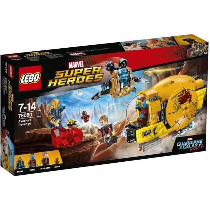LEGO® Marvel Super Heroes 76080 La Revanche d'Ayesha - Cdiscount Jeux -  Jouets