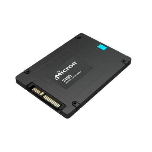 Micron 7450 MAX SSD Mixed Use chiffré 3.23 To échangeable à chaud 2.5 U.3 PCIe 4.0 x4 NVMe TCG Opal Encryption 2.01 pour ThinkSystem SR630 V2 SR645 SR650 V2 SR665 SR670...