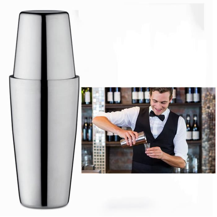 SURENHAP shaker de bar Shaker à Cocktail en acier inoxydable 304, Kit de bar pour boissons