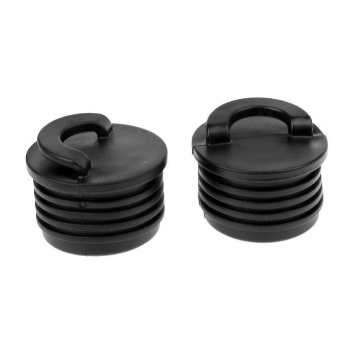 Valves De Rechange Pour Bateau Gonflable - Lot De 2 Pièces En PVC - Filetage 22 Mm - Compatible Kayaks, Matelas Pneumatiques, Jacuzzis