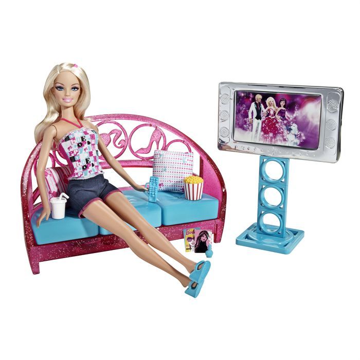 Barbie Canap du salon Cdiscount Jeux Jouets