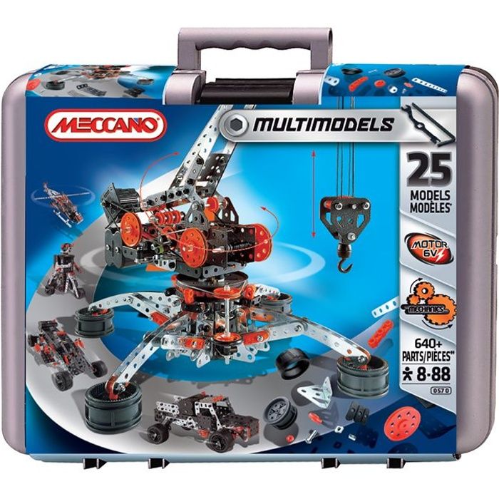 MECCANO JUNIOR Super Motos 3 modèles en 1 - Jeu de construction - Cdiscount  Jeux - Jouets