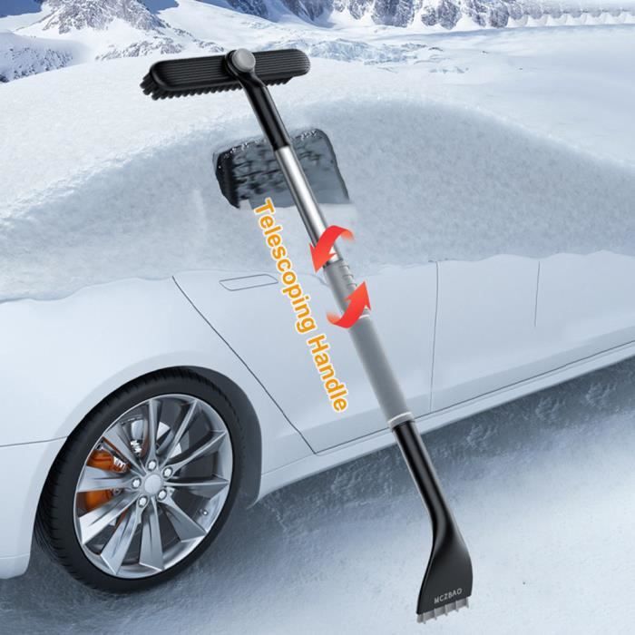 PELLE A NEIGE-Brosse à neige et gratte-givre voiture balai durable souple  hiver lavage froid-GRIS - Cdiscount Jardin