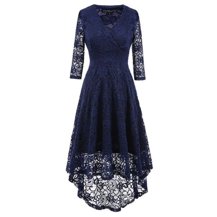 Robe De Soiree Robe Cocktail Grande Taille Achat Vente Pas Cher