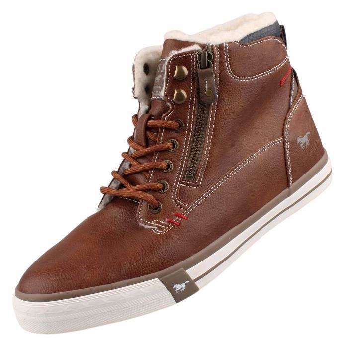 Baskets montantes Mustang Homme Marron MUSTANG 4072604 307
