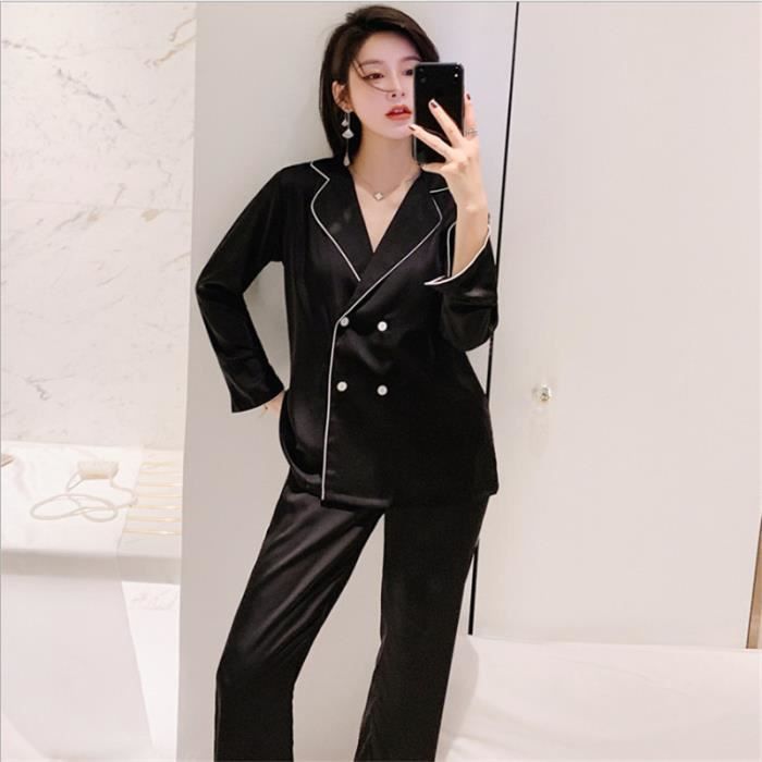 Tailleur pyjama femme top