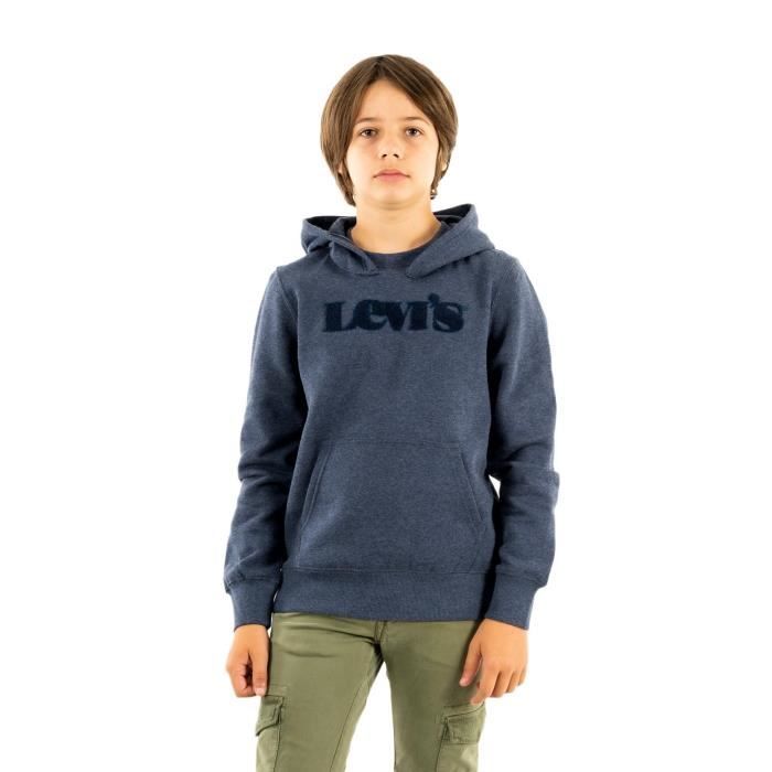 Sweat levis graphic b5s peacoat heather 14 ans Bleu Cdiscount Pret a Porter
