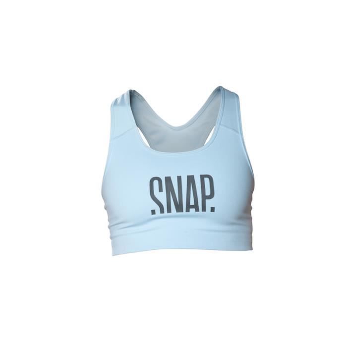 Brassiere d escalade femme Snap Climbing light blue S Polyester recycle et elasthanne