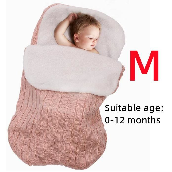 Gigoteuse Bébé Hiver 0-4 Mois - Turbulette Douillette En Coton, Capuche Ours, Taille 50-65 Cm