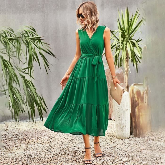 Robe femme sans manche new arrivals