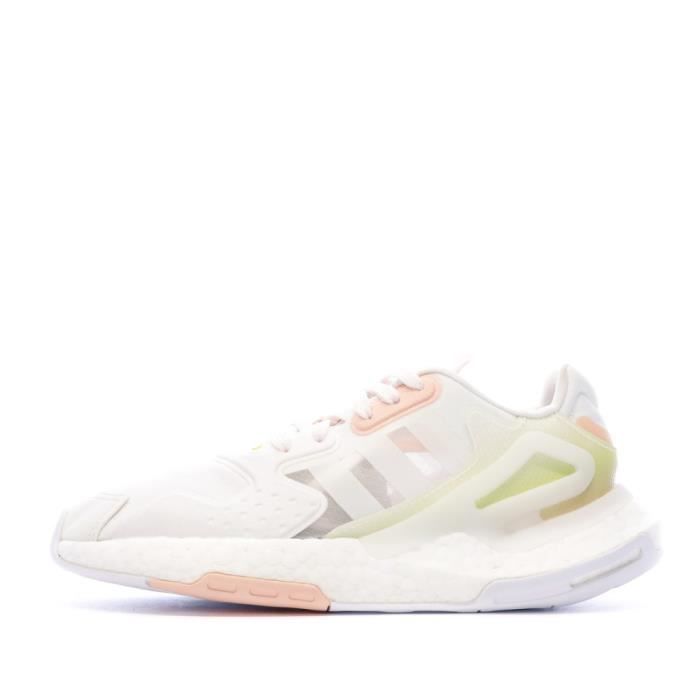 Baskets Blanches Femme Adidas Day Jogger Blanc - Cdiscount Chaussures