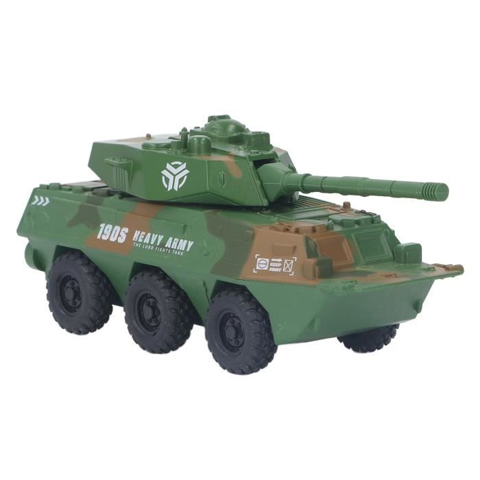 Camion Militaire Jouet Enfant 32cm Avec 6 Véhicules Et 8 Missiles - Lumières Et Sons