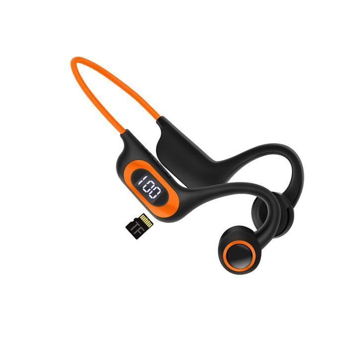 Casque à Conduction Osseuse - OHP - AKZ-G3 - Bluetooth sans fil - 16G MerryOrange