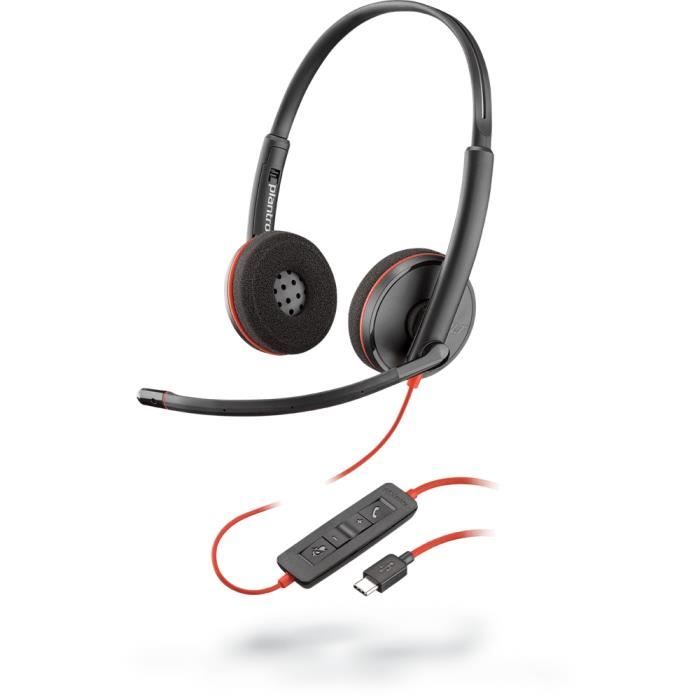 Poly PLANTRONICS - Blackwire C3220 - USB Type-C - Binaural - vue 2
