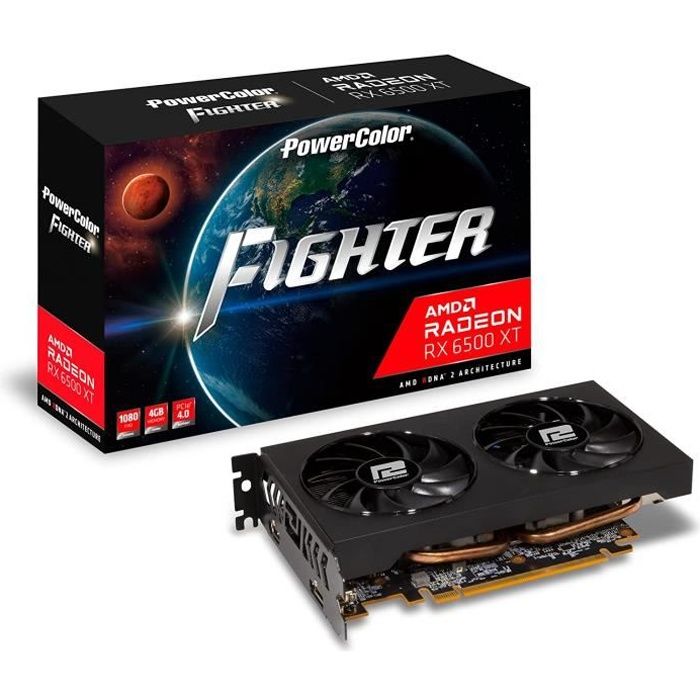 PowerColor Radeon RX 6500 XT Fighter 4Go