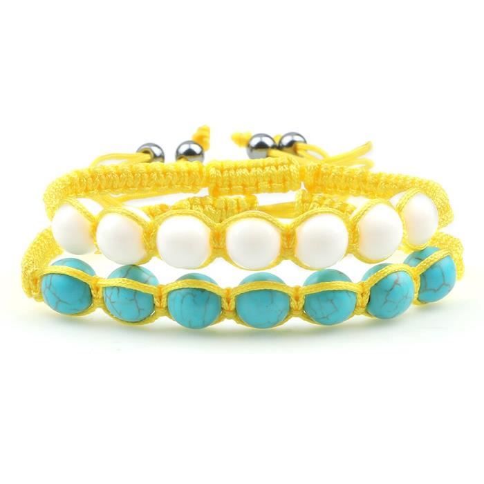 Bracelet Yoga Pierre De Lave Doitory - 8 Mm, 17 Cm, élastique, Pour Homme Et Femme