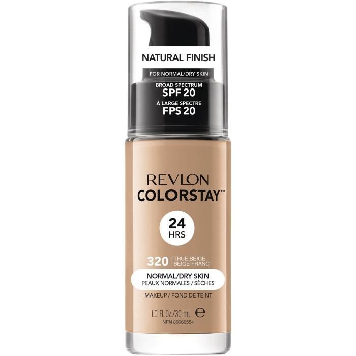 Revlon Fond De Teint Colorstay Dry Skin N 320 True Beige Achat Vente Fond De Teint Base Fond Teint Colorstay Dry Skin A Prix Doux 0309974677080 Cdiscount