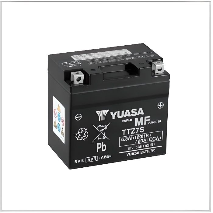 Batterie YTZ7-S 12V 6Ah Steco Power