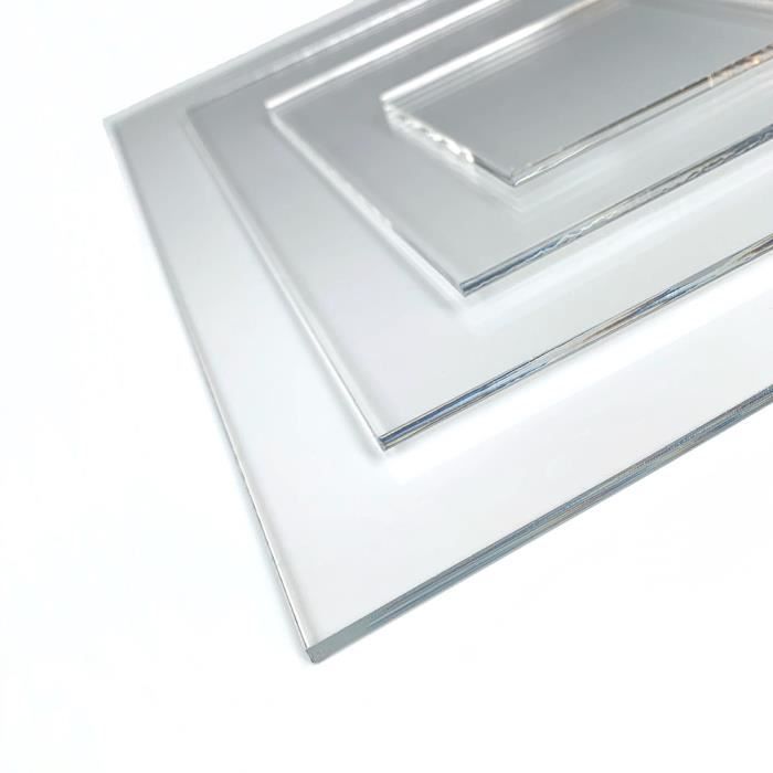 Plaque plexiglass 4 mm 80 x 140 cm (800 x 1400 mm) - Cdiscount