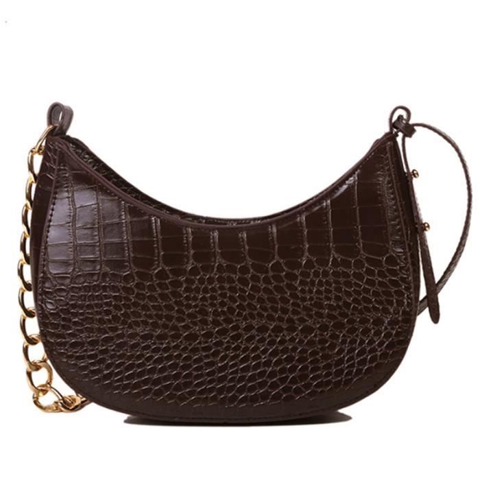 Grand Fourre-tout Vince Camuto Marron Et Noir En Cuir Vegan - Modèle Luck, Comme Neuf