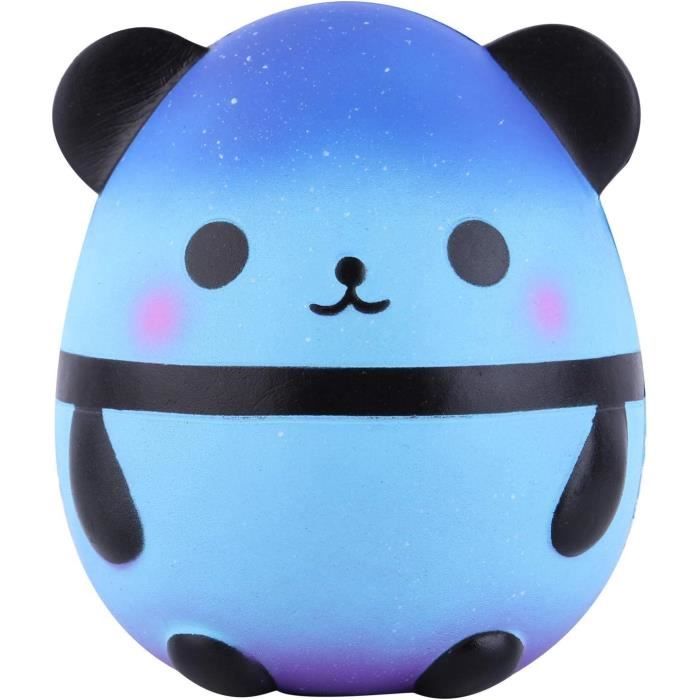 Anboor Panda Squishy Lento A Risalire – Giocattolo Sensoriale In Schiuma Morbidissima Con Fazzoletti