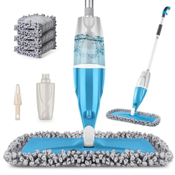 EXEGO Flacon De Rechange 440 Ml Pour Balai Pulvérisateur - Bouteille Rechargeable Anti-Fuite