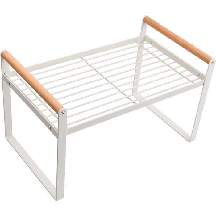 Étagères Organisateur Cuisine - 2 Pièces Empilables En Acrylique Pour Verres, Bouteilles…