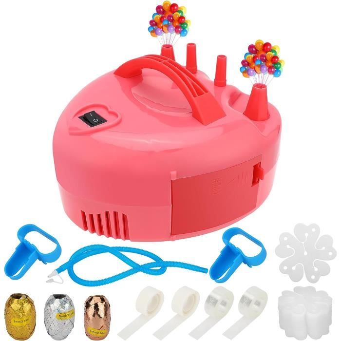 Gonfleur Ballon Electrique MISS - 600W Rose - Deux Buses d'air Gonfleur Ballon Electrique MISS - 600W Rose - Deux Buses d'air