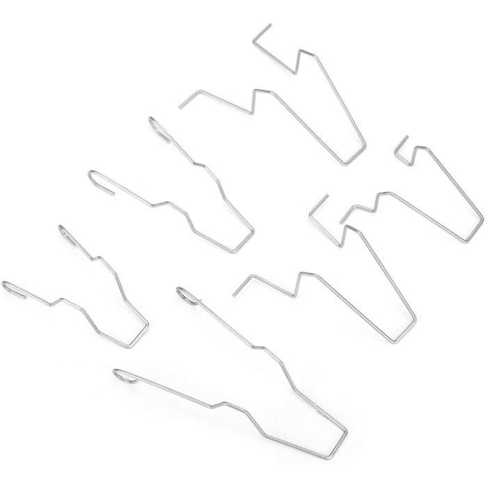 Clips Fixation Ampoule Phare – Lot De 24, Inox, Compatibles H1 H3 H4 H7