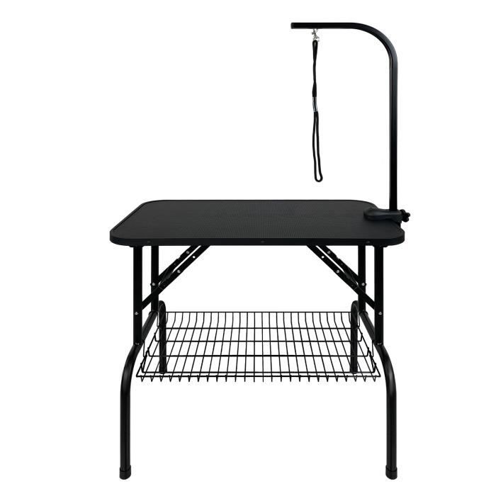 Meilleurs prix pour Table de toilettage - UISEBRT - Petit - Charge maximale 60 kg - Surface antidérapante - Pliable