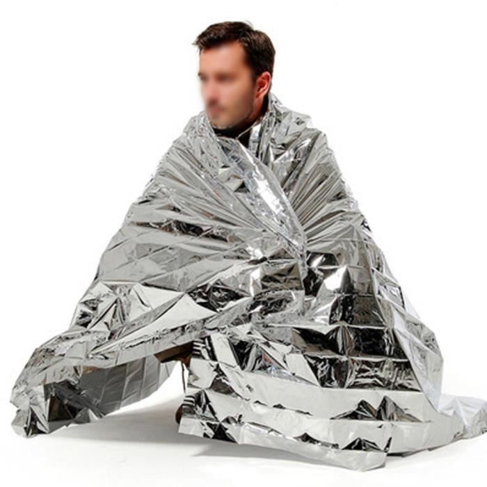 Lot De 30 Couvertures De Survie En Aluminium Réfléchissant – Protection Contre Le Froid Et La Chaleur, Imperméables, 134 X 210 Cm