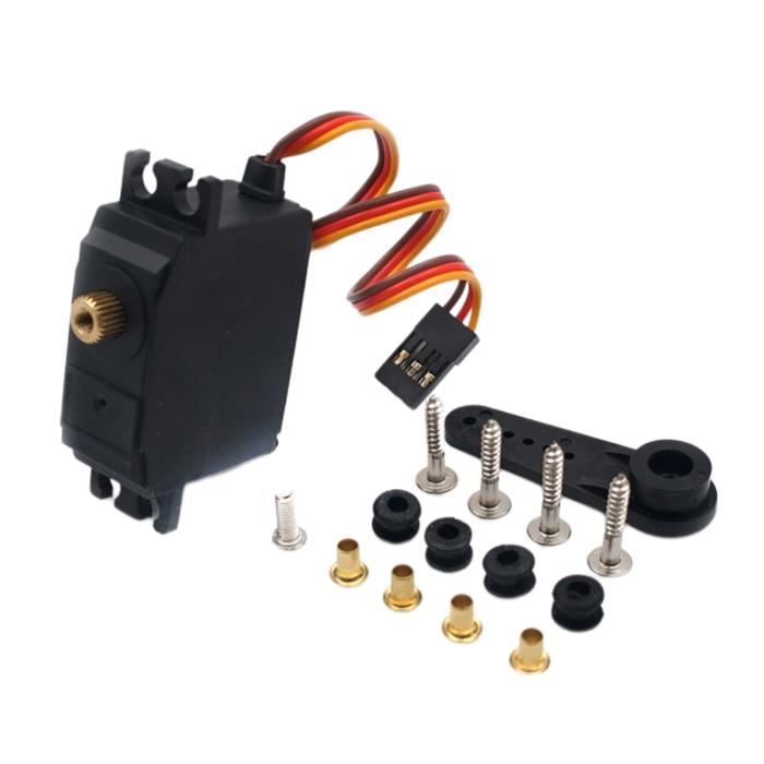 Servo étanche Oumefar 2.2kg Pour Voiture RC 1/16 1/14 1/12 - Engrenage Métal, Haute Performance