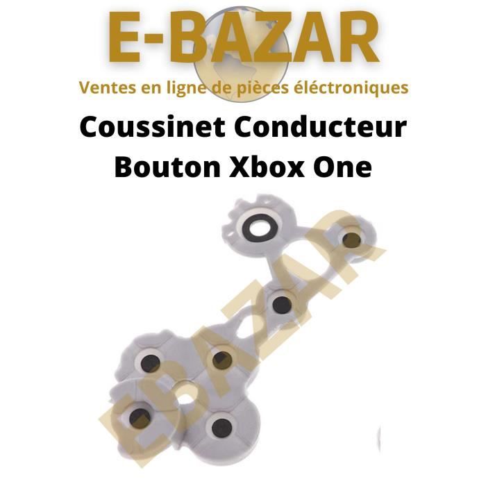 EBAZAR Coussinet Xbox One conducteur silicone Original Caoutchouc Bouton Manette Xbox One - vue 2