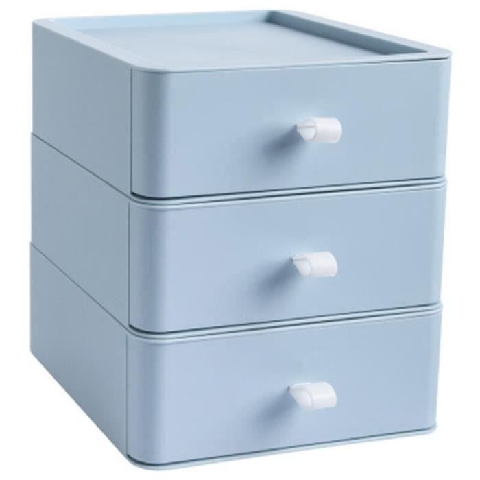 Boîte Rangement Multi-Compartiments Bois & Plastique – Support Brosse à Dents & Accessoires – Organisateur Bureau / Salle De Bain – Noir