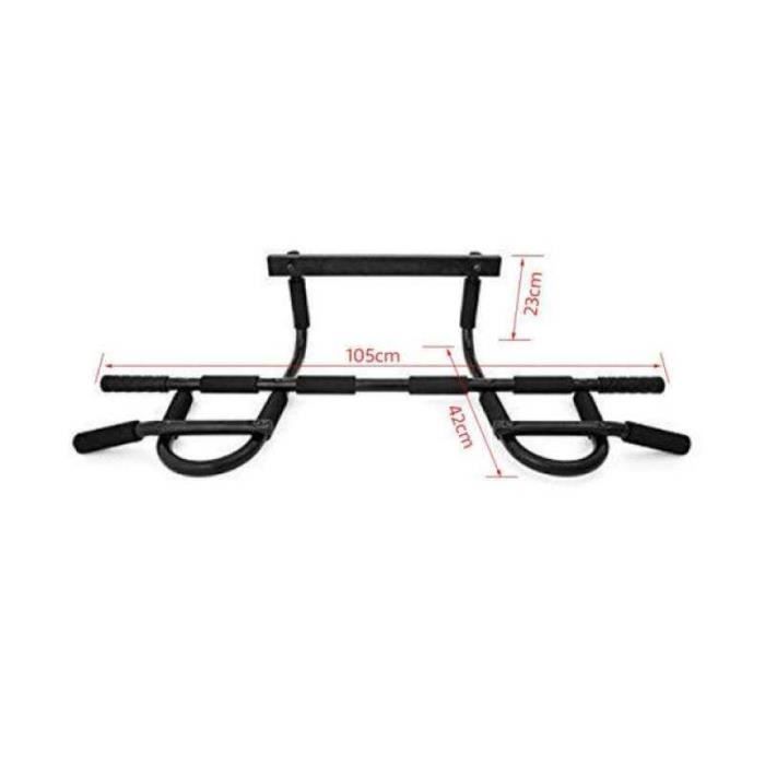 FS25121BARRE POUR TRACTION.Barre Horizontale De Fitness En Acier Noir