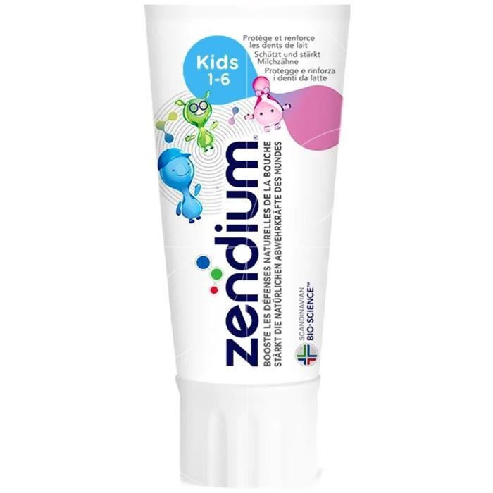 Zendium Dentifrice Pour Enfants 1 6 Ans 50ml Cdiscount Au Quotidien