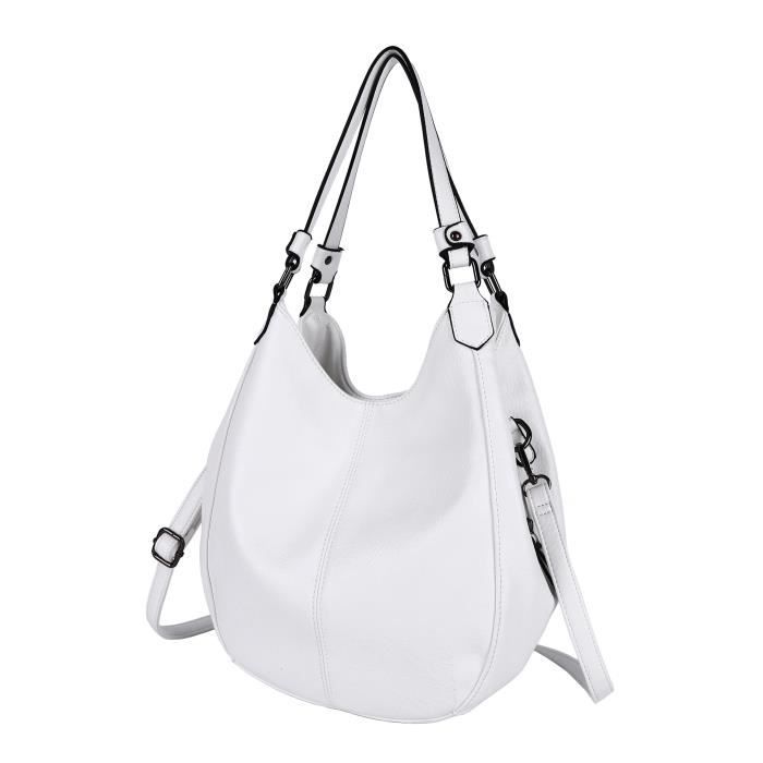 Sac a Main Femmes PU Cuir Synth tique Grand Sac Bandouli re Femme