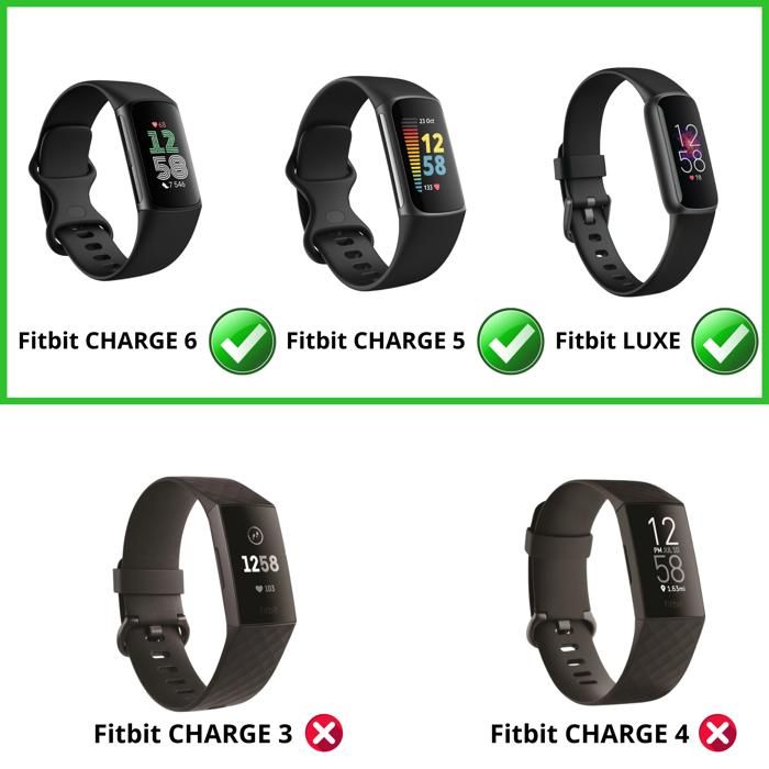Compatible Avec Fitbit Charge 5/ Fitbit Charge 6 Bracelets Femmes Hommes,  Bande De Sport Respirante Douce Étanche Bracelets De Remplacement Pour