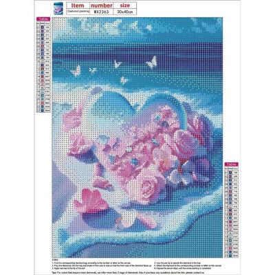 Phare Diamond Painting 5D Complet Peinture Diamant Adulte Vitrail Diamant Kit