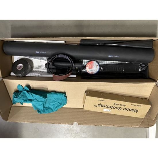KHA2-M 3:1 Kit De Manchon D'épissure En Ligne Thermorétractable à Paroi