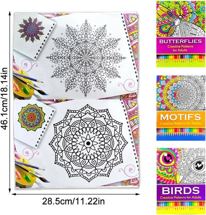 Animaux Mandalas Livre De Coloriage Pour Adultes 26 Illustrations