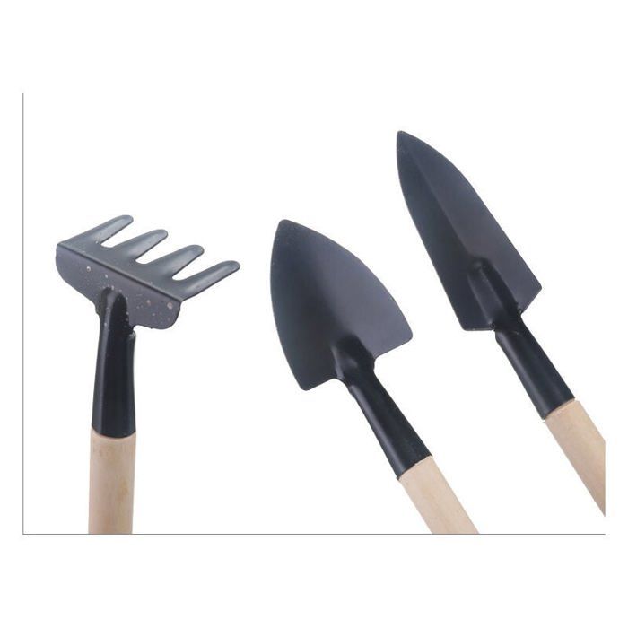 3 Pièces Enfants Outils De Jardin Ensemble Truelle Râteau Pelle Maison Jardinage Plage Jouet B - Jeux - Jouets
